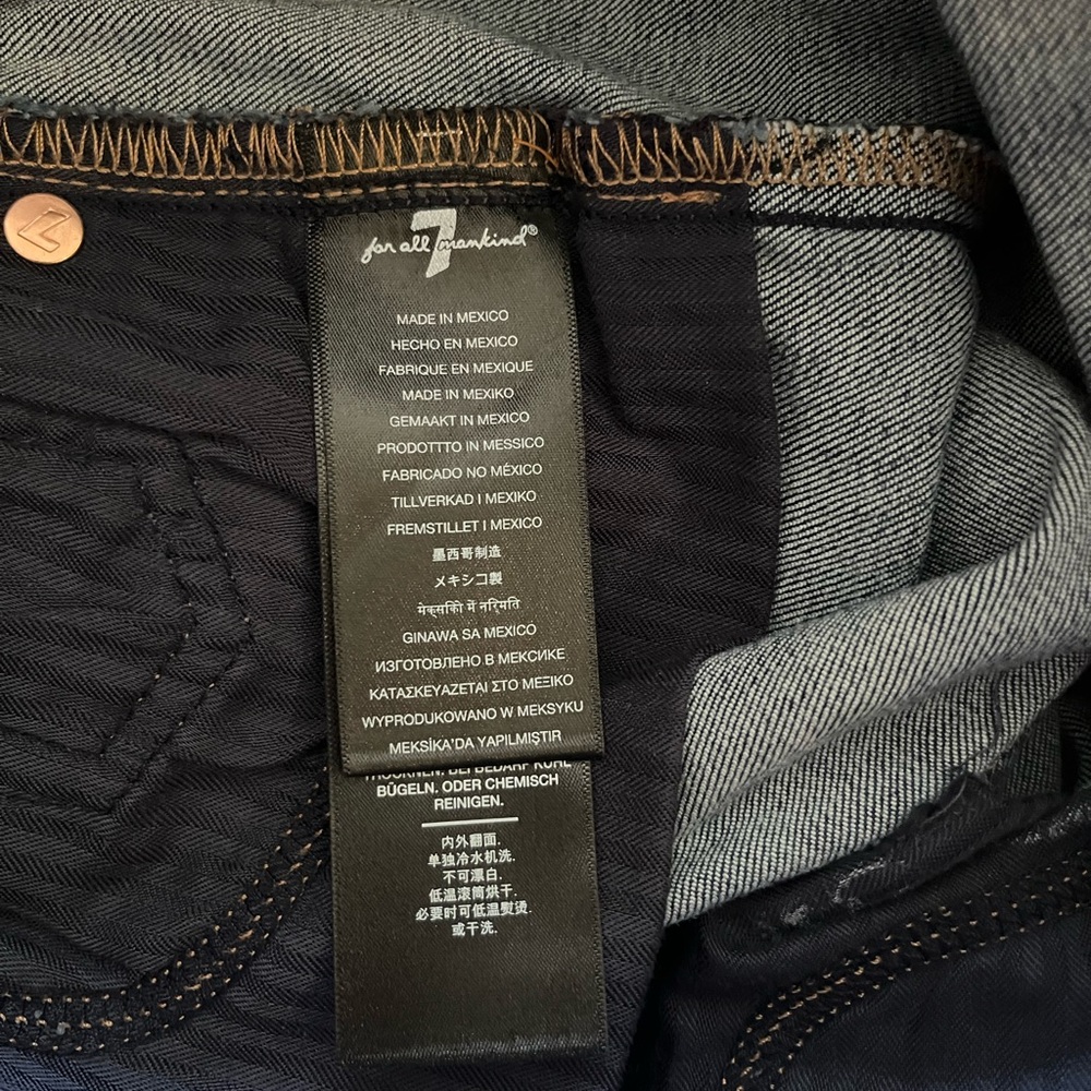 7 FOR ALL MANKIND DOJO Original Trouser Jeans 26 Wash XRT- SEE DESCRIPTION - Picture 8 of 15